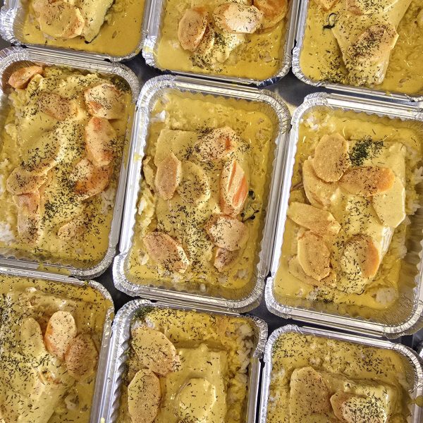 SALMÓN CON COCO Y CURRY